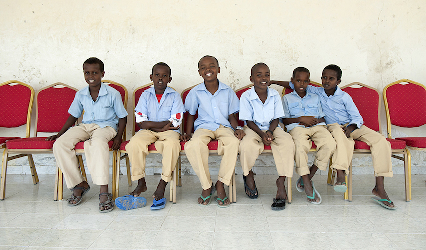 Hamar Jajab School, Mogadishu. Annabel Moeller Photography